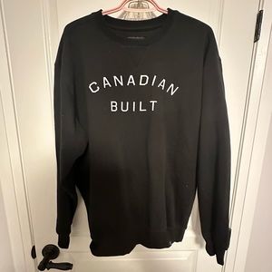 Peace Collective “Canadian Built” Crewneck Sweatshirt - Unisex Large